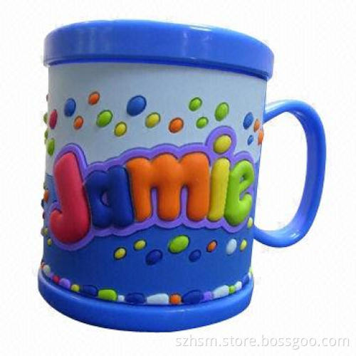 Plastic Cartoon Promotional Mug